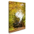 thumbnail image 2 of Trademark Fine Art 'Steam Train with Autumn Foliage' Canvas Art by PIPA Fine Art, 2 of 3