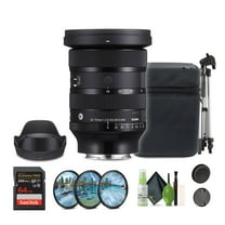 Sigma 24-70mm f/2.8 DG DN II Art Lens (Sony E)   64GB Card   Lens Filter 82MM