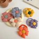 thumbnail image 1 of 2 piezas de cuerda de cabeza de girasol para bebé, anillos para el cabello para ni?as, no da?an el cabello, flores bonitas, coleta, tocado, bandas de goma para ni?as, naranja LingWen 8390615986526, 1 of 1