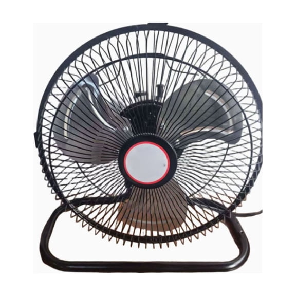 Floor Fan, Metal Fan, 10 Inch Portable Fan Adjustable Tilt Industrial Air Circulator for Garage Workshop Home Office