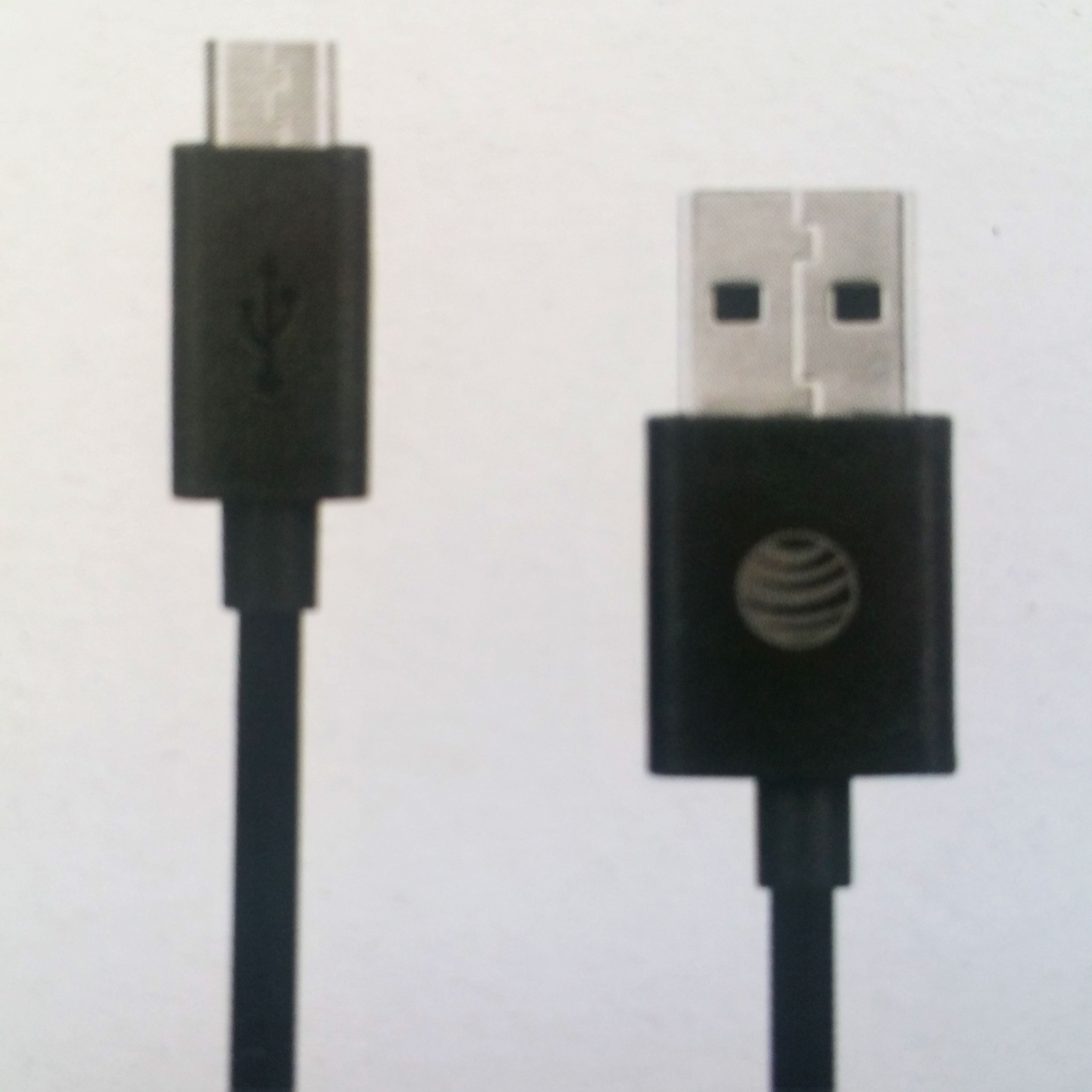 AT&T 9 Inch Charge Sync Cable Micro USB