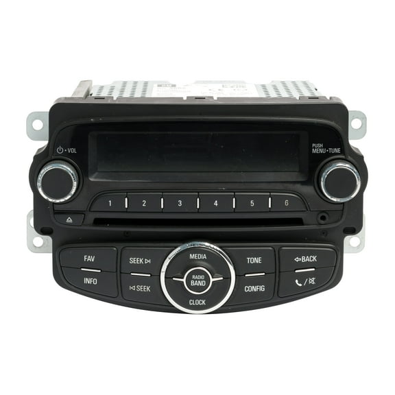 Restored 2015 Chevrolet Sonic AM FM Radio Receiver Aux Single Disc CD Player 95434662 (Refurbished)