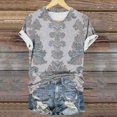 thumbnail image 5 of ATENAR Shirts for Women Fashion Shirts Casual Plus Size Tops Coffee S, 5 of 6
