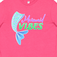 thumbnail image 4 of Inktastic Mermaid Vibes- Mermaid Tail Youth T-Shirt, 4 of 5