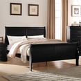 thumbnail image 2 of ACME Louis Philippe Full Bed in Black, 2 of 4