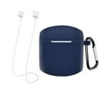 thumbnail image 2 of CNKOO Bluetooth Earphone Silicone Case Protective Cover Storage Shell Protector with Carabiner Lanyard for Edifier LolliPods, 2 of 8