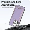 thumbnail image 6 of Compatible with Magsafe Wireless  Charging 2 in 1 Detachable for iPhone 14 Pro Max Wallet Case with Card Slot Women Men, Classic Magnetic PU Leather Flip Cover for iPhone 14 Pro Max, Purple, 6 of 11