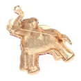 thumbnail image 2 of Large Crystal Elephant Brooch, 2 of 2
