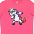 thumbnail image 4 of Inktastic Dabbing Unicorn Youth T-Shirt, 4 of 5