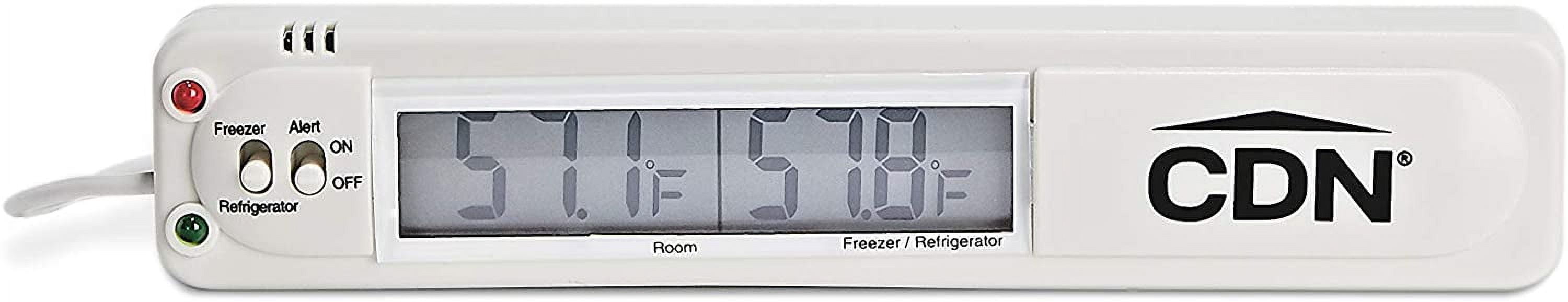 Refrigerator/Freezer Alarm | Room & Refrigerator/Freezer Monitoring, Alert, 39" Sensor Cable, Against Food Spoilage During Power Outages - TA20