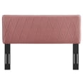 thumbnail image 4 of Modway Leila Performance Velvet Full/Queen Headboard in Dusty Rose, 4 of 10