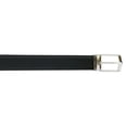 thumbnail image 2 of Pierre Cardin Black Stitch Detail Classic Buckle Ratchet Closure Adjustable Belt Adjustable Mens Belt-36 for Mens, 2 of 4