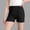 Black, variant on Girls Spandex Ruffle Bike Shorts Nylon Stretch Gray Yoga Shorts Pull On Casual Play Shorts for Kids Big Girl Ages 4-13,Size 12-13 T