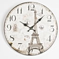 thumbnail image 1 of Paris Eiffel Tower 13.5" Wall Clock, 1 of 1