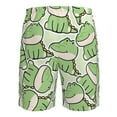 thumbnail image 6 of Disketp Men'S Swim Trunks Hawaiian Breathable Surf Beach Swimsuits Mesh Lining Beach Shorts With Pockets-Cute Crocodile, 6 of 9