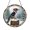 Stained Glass 5.9 Inch, variant on Stained Glass Winter Bird Suncatcher, Window Art with Peaceful Snow Scene