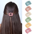 thumbnail image 2 of Strong Holds Hair Clamps Hollow Square Hair Clips Hair Barrettes Hair Accessories Hair Claw Clips, 2 of 8