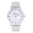 thumbnail image 2 of Reloj de cuarzo para hombre, relojes para hombre, acero inoxidable, cuarzo, militar, deportivo, esfera de plástico, reloj de pulsera., 2 of 4