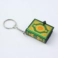 thumbnail image 1 of Couple style simple Christmas key ring [green] [3.5 * 4.0cm] [bagged] [popular group], 1 of 1
