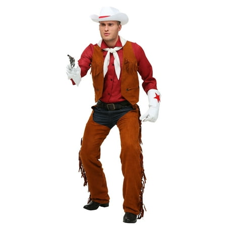 Adult Plus Size Rodeo Cowboy Costume