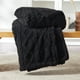 thumbnail image 1 of Manta Bedsure Sherpa de forro polar para sofá, 130 x 150 cm, color negro, 1 of 7