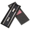 thumbnail image 1 of Stainless Steel chopsticks with Fine Workmanship for Home Use Black Easy to Clean Lightweight, 1 of 4