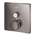 thumbnail image 2 of Grohe Grohtherm 29140A00 Single Function Thermostatic Valve Trim in Grohe Hard Graphite, 2 of 4