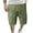 Olive Green, variant on Clearance Mens Shorts, Men Light Clothes Casual Solid Pocket Elastic Waist Straight Half Shorts Pants Sport Pants