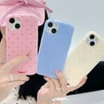 thumbnail image 2 of Ins lucky happy nice round 3D crystal candy phone case for iPhone 13 14 promax 15 pro max cartoon shcokproof back cover, 2 of 8