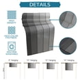 thumbnail image 7 of Wood Grain Grey Gradient Table Runner Home Wedding Table Flag Mat Table Centerpieces Decoration Party Dining Long Tablecloth, 7 of 7
