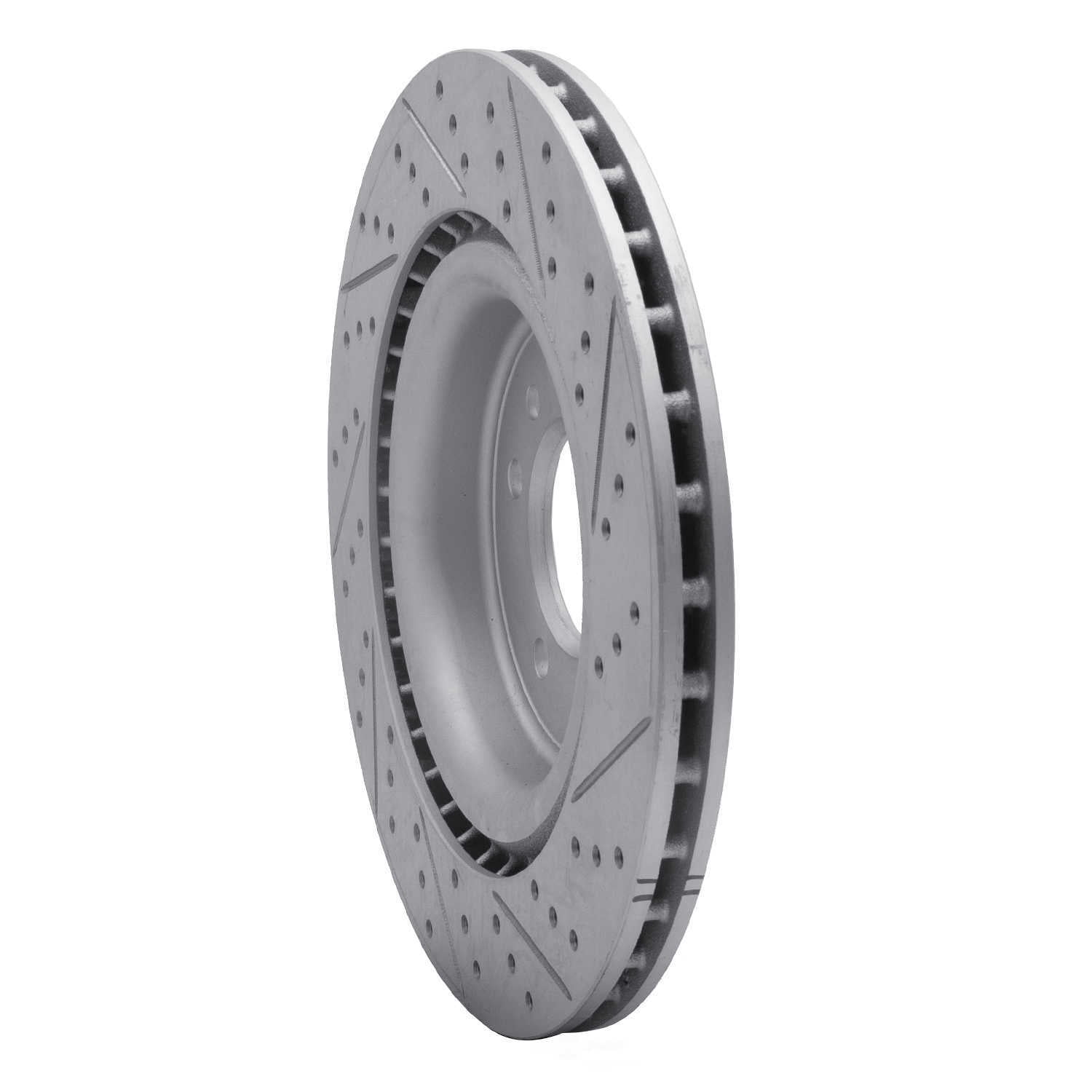 Dynamic Friction Company 830-11026L DFC Geoperformance Rotor - Drilled and Slotted