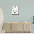 thumbnail image 3 of Stupell Industries Cute Sailor Whale Animals Painting Brown Floater Framed Canvas Art Print Wall Art, 25 x 31, 3 of 10