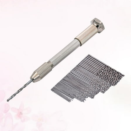 Hemobllo 51 Pcs/Set Hand Drill Rotary Tool Steel Miniature Chuck for Hobbyists