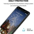 thumbnail image 3 of Vultic [2 Pack] Screen Protector for Google Pixel 3a [Case Friendly], Tempered Glass Film Cover, 3 of 3