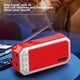 thumbnail image 5 of Radio con Bluetooth Audio Inalámbrico Bluetooth Subwoofer de Espera Largo, Viejo Y Nuevo, Radio con Canciones, Alto Volumen, Tarjeta Enchufable, Estéreo Portátil Radio Portátil con Bluetooth, 5 of 9