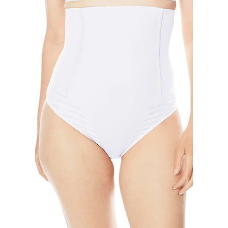 

Secret Solutions Women s Plus Size High Waist Brief Body Shaper