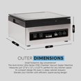 thumbnail image 4 of Avid Armor Machine de Scellage sous Vide USV1 Ultra SeriesONE, Scelleuse Alimentaire pour Aliments Humides, Scelleuses de Viande, Machine d'Emballage, Scelleuse Compacte avec Barre de Scellage sous Vide de 10 Pouces, 4 of 4
