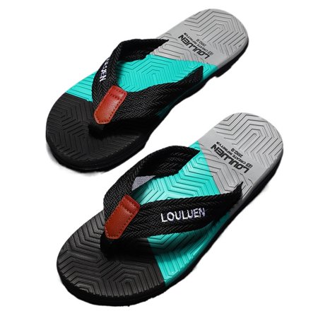 

Mens Sport Flip Flops Comfort Casual Thong Sandals Outdoor