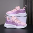 thumbnail image 2 of FAOWME Girls Shoes Lightweight Breathable Sneakers Casual Walking Shoes Running Tennis Shoes Pink 10.5-11 Years, 2 of 8