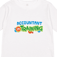 thumbnail image 4 of Inktastic Accountant in Training Accounting Boys or Girls Long Sleeve Toddler T-Shirt, 4 of 5