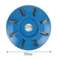 thumbnail image 3 of de Herramientas de de Talla de para Amoladora de ángulo de Apertura de 16 Azul CUTICAT Cortador de disco de tallado de amoladora, 3 of 8