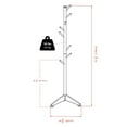 thumbnail image 2 of Winsome Lily Coat Tree 9 Pegs Walnut - 94570, 2 of 5