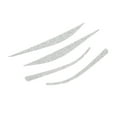 thumbnail image 2 of 4Pcs Rhinestone Car Headlight Eyebrows Eye Lid Cover Sticker Rearview Mirror Strip Replacement for 3 Series F30, 2 of 14