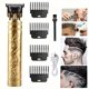 thumbnail image 4 of Cortadora de pelo eléctrica T9 USB para hombres, máquina de corte de pelo, afeitadora recargable para hombres, recortadora de barba técnica para peluquero, 4 of 4