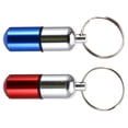 thumbnail image 2 of Shisuyan 2 Pcs Porte-Clés Porte-Pilules Pendentif Charme Support d'Urgence, 2 of 8