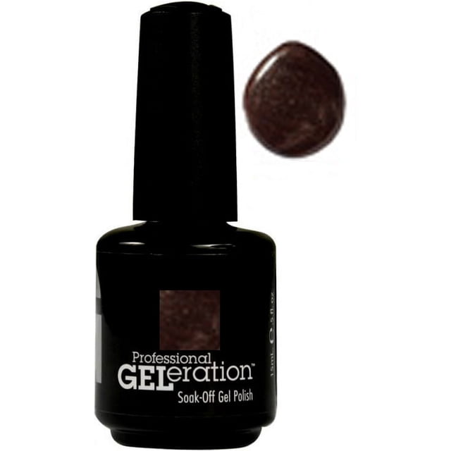 Esmalte en gel Gleration Soak-Off Gel Polish Hot Fudge