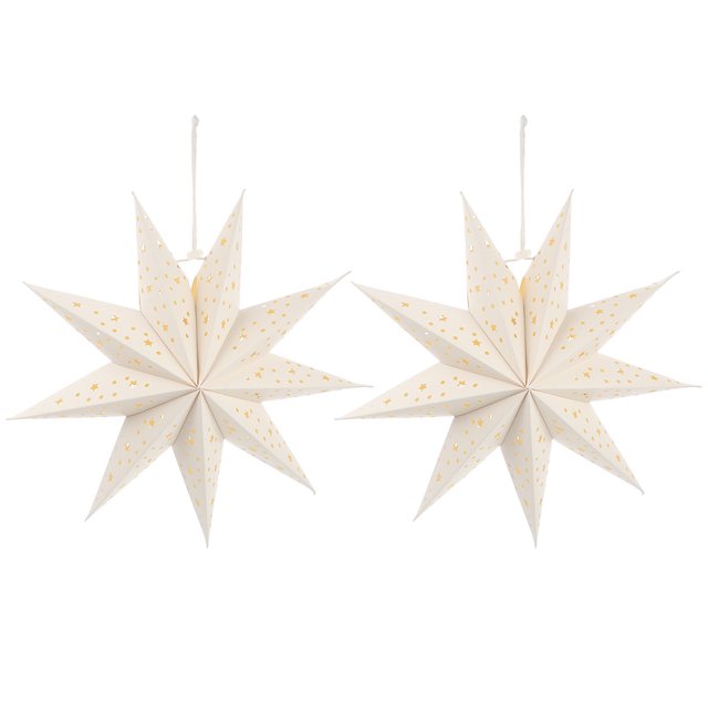 2 piezas de lámparas de lámpara de linterna de 2 piezas Cubierta de luz de lámpara decorativa para Navidad