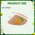 thumbnail image 2 of Sombrero de paja con protección solar de 50-54 cm de circunferencia, sombrero de verano para mujer, lindo sombrero de copa vacío con forma de fruta, sombrero para el sol para niños, estilo tipo:, 2 of 5
