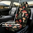thumbnail image 3 of Uorisanigo Red Mushroom Waterproof Car Seat Cover Anti-Slip Back Fabric Automobile Front Seat Covers Easy to Install All-Season Protection Universal Vehicle Accessories, 3 of 7