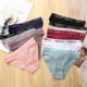 thumbnail image 2 of Bragas de algodón de M-XXL para mujer, ropa interior Sexy de tiro bajo, con cinturón y letras, lencería íntima de talla grande, 2 unids/set, 2 of 5